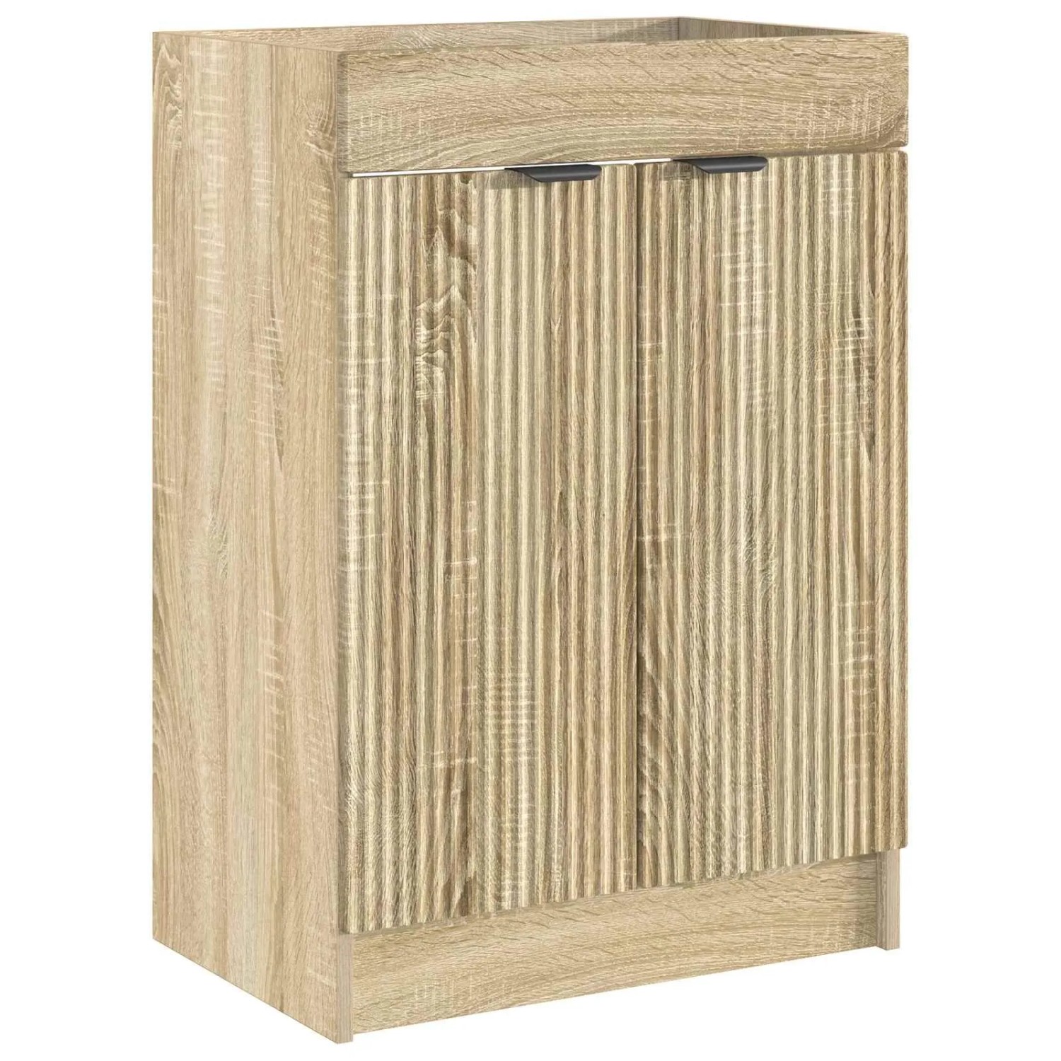 vidaXL Unter dem Waschbecken Badschrank Sonoma-Eiche 890106