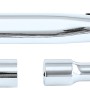 LUX Drehmomentschlüssel-Set, 4-teilig, mit Stecknüssen und Verlängerung, 40-210 Nm.