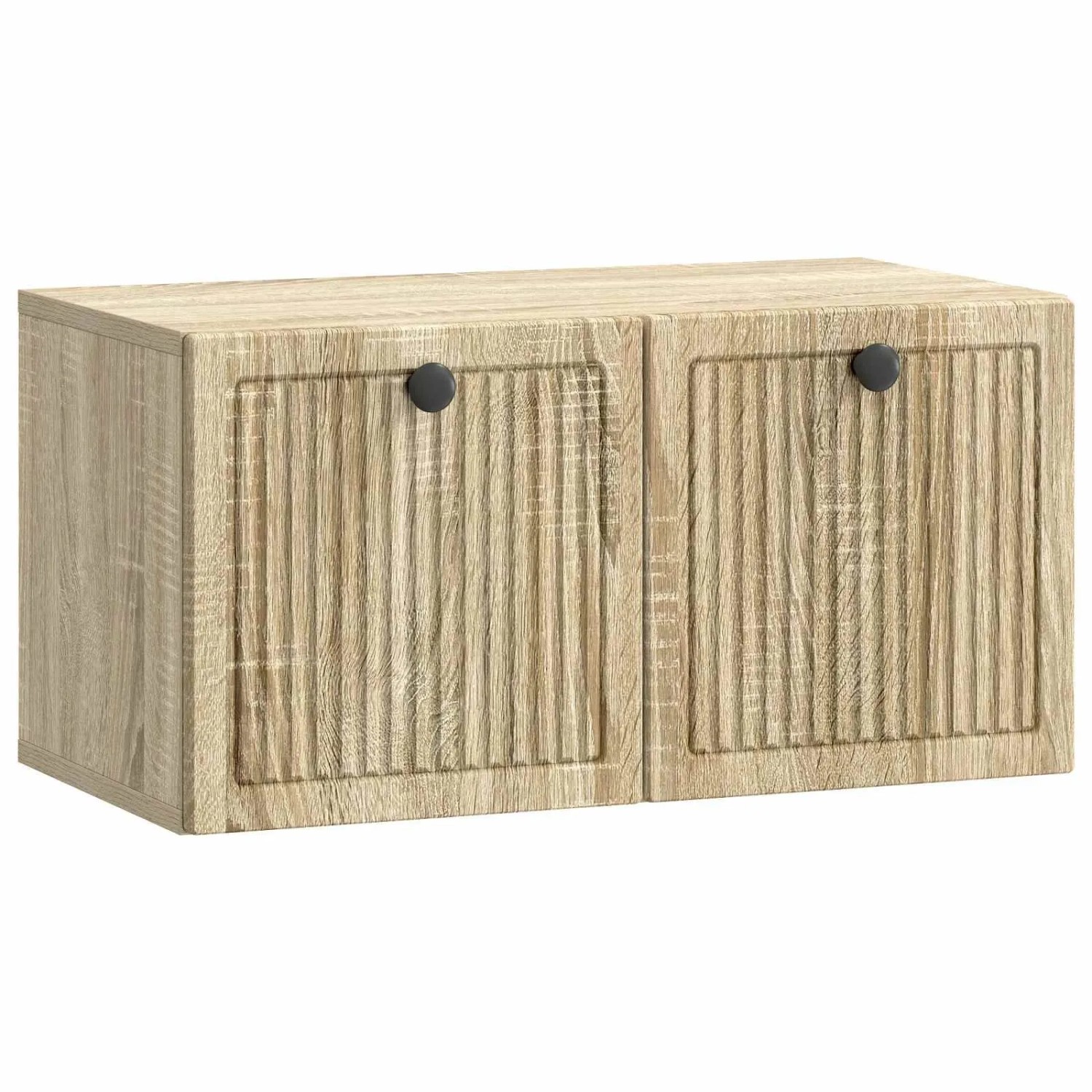 vidaXL Wandmontierter TV-Schrank Sonoma-Eiche 59,5 x 31 x 30 cm 898027