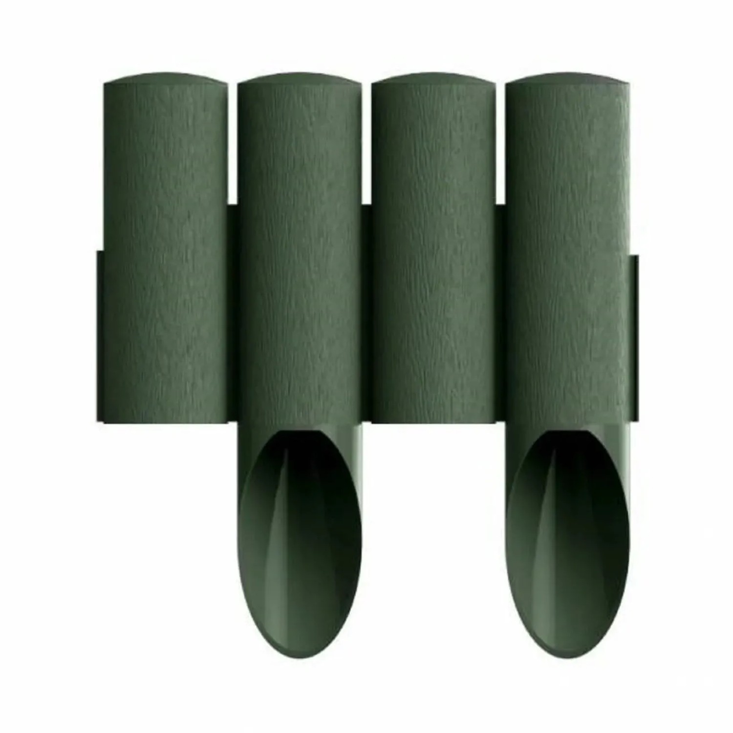 Green-split Palisaden aus Kunststoff 23 cm X 25,5 cm