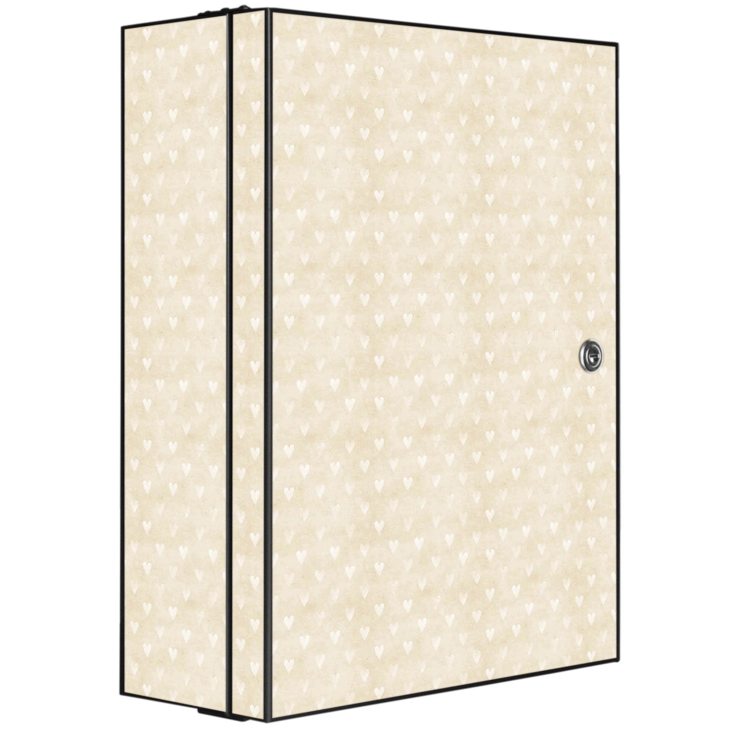 Banjado XXL Medizinschrank Abschliessbar 35x46x15cm Arzneischrank Anthrazit günstig online kaufen