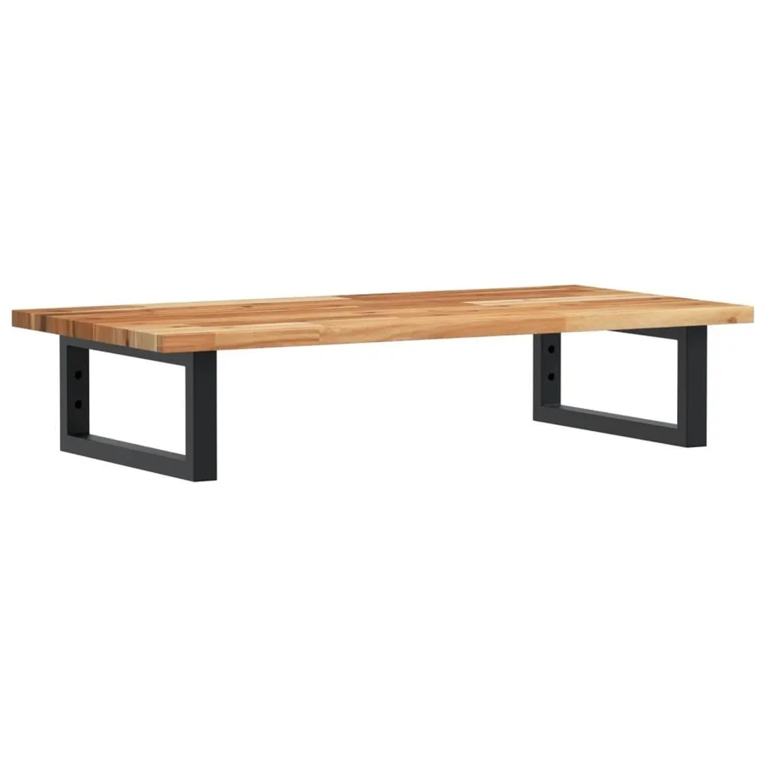 vidaXL Waschbeckenregal Wandmontage Stahl und Akazienholz 3302721 günstig online kaufen