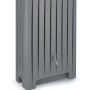 ARVES Regentonne Barletta 280 l Platinum: Rechteckige Regentonne mit Wasserhahn.