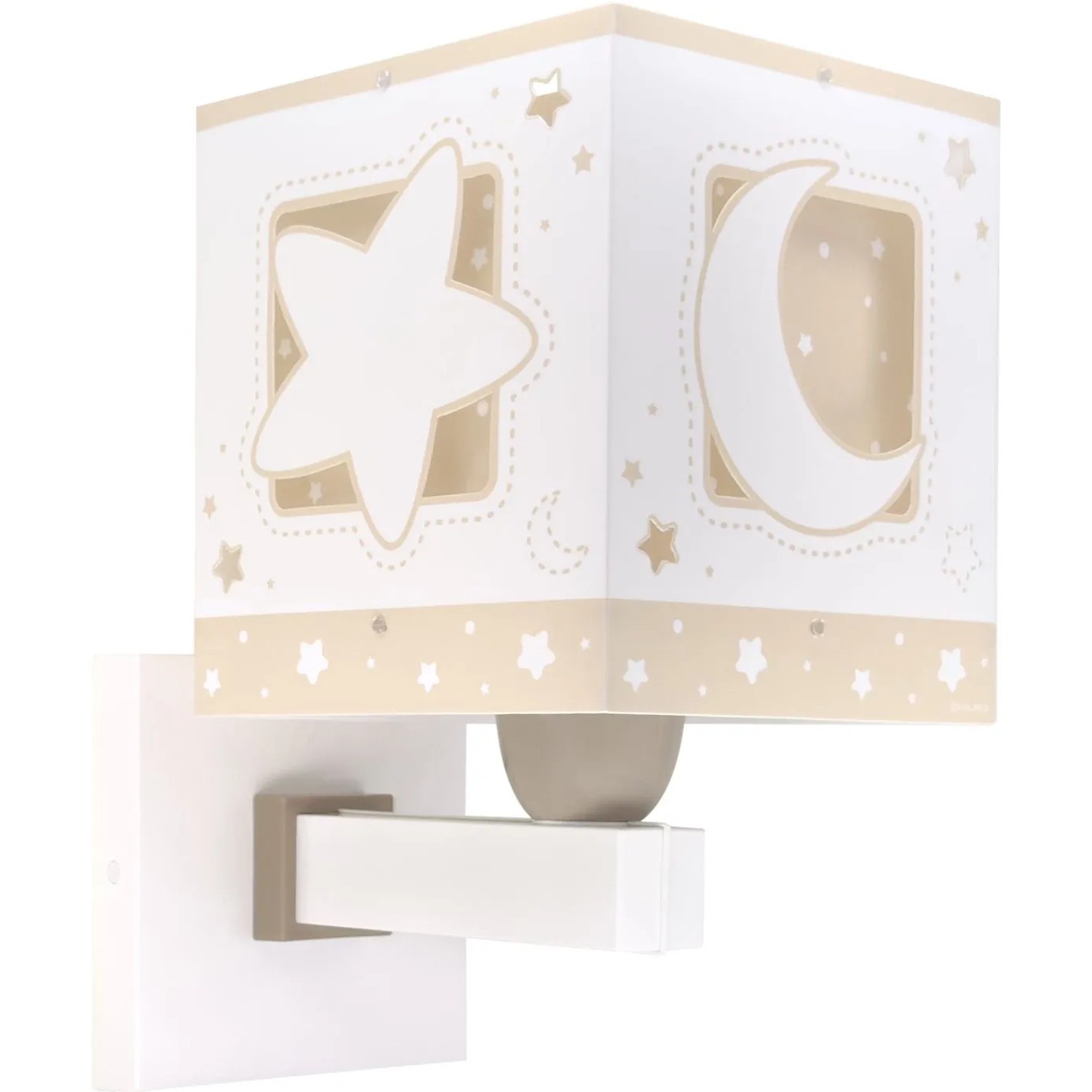 Dalber KinderWandleuchte Luna und Sterne Beige
