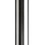 Hettich Tischbein, Ø 60 mm, 700 mm hoch, Edelstahl-Optik, inkl. Montageplatte.