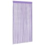 vidaXL Fadenvorhänge 2 Stk Lila 100x250 cm 4102047_3