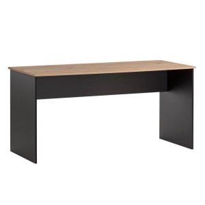 Schildmeyer Schreibtisch Aino 1500 Braun-Schwarz 150 cm x 73,6 cm x 65 cm