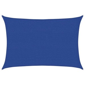 vidaXL Sonnensegel 160 g/m² Blau 2,5x4 m HDPE 311509