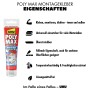 UHU Poly Max Montagekleber Power Transparent, 115g Tube. Universell einsetzbarer, transparenter Kleber.