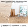 Karat CV Boden Atlantic Silk Oak: PVC-Boden in Holzoptik, wasserfest und abriebfest im Wohnraum.