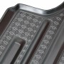Schwarze Gummi Laderaumwanne für Toyota Hilux Doppelkabine ab 2015, Kofferraumschutz.