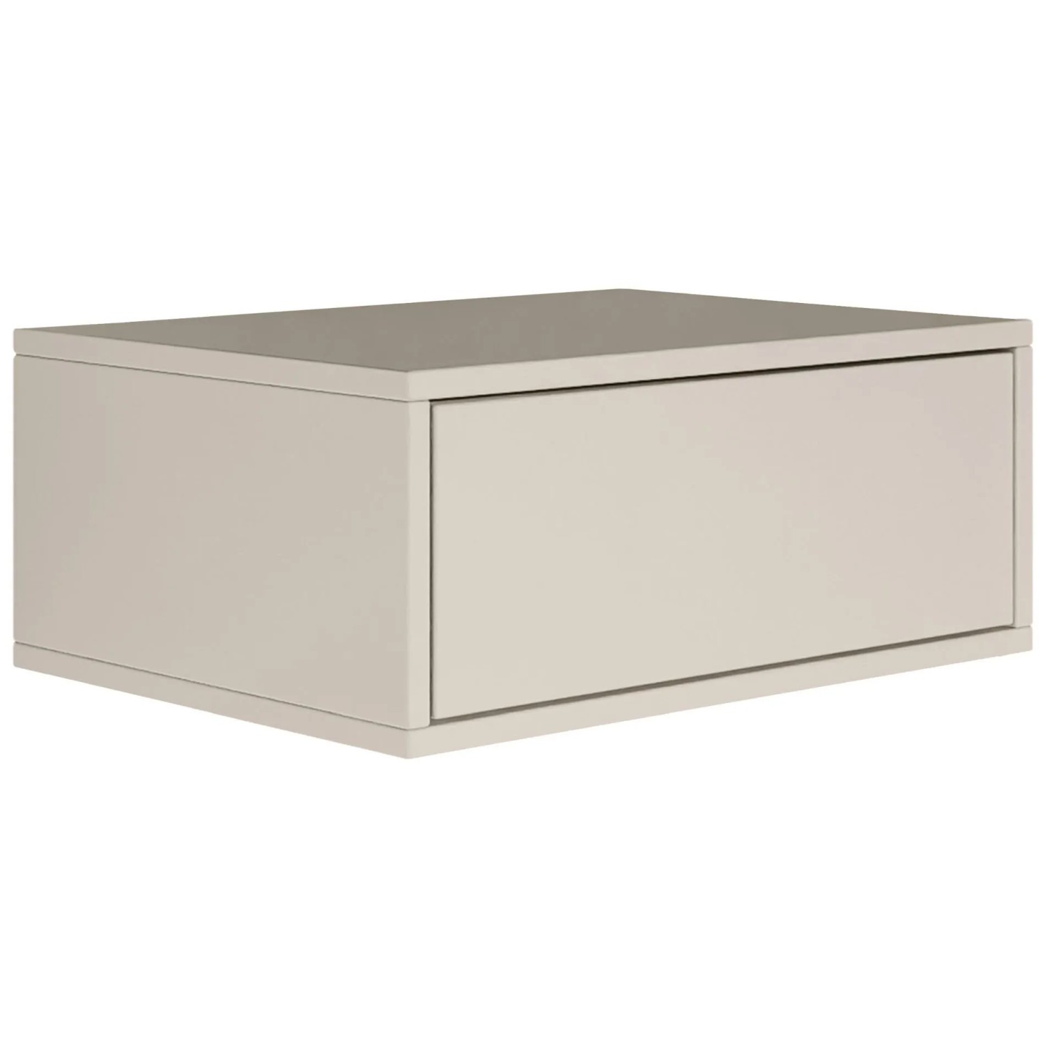 Thumbnail - Selsey Nachttisch Framme Hängend mit Schublade Greige 50 cm