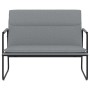 vidaXL Sitzbank Hellgrau 100x64x80 cm Stoff 351351_3