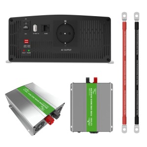 Offgridtec Autark XL-Master Solaranlage mit Wechselrichter, AGM Akku und Kabeln.