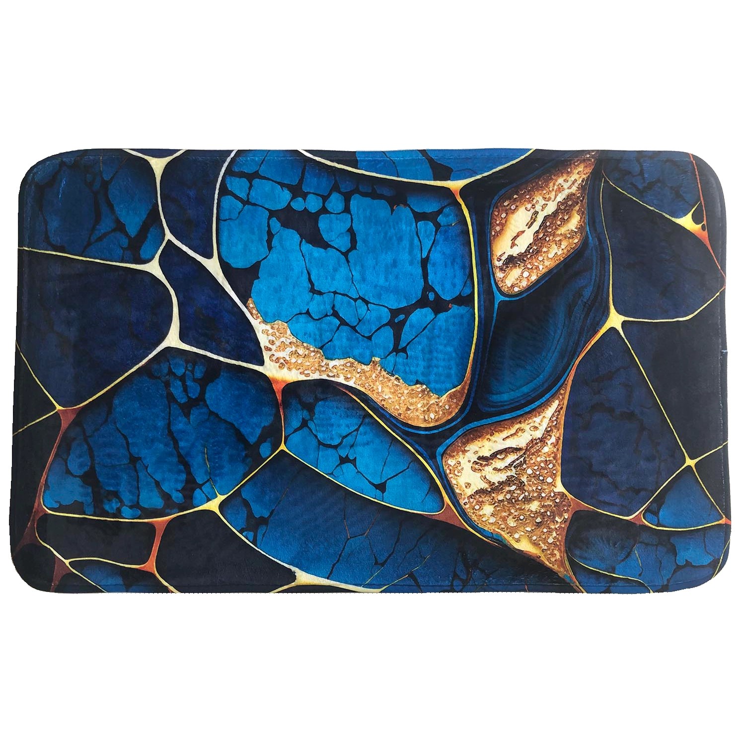 SANILO Badteppich Marmor Cobalt 50 x 80 cm günstig online kaufen