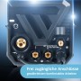 Rückseite des 6-in-1 Schweißgeräts CTM-250 mit gut zugänglichen Anschlüssen für WIG, MIG/MAG, MMA und Plasmaschneider.