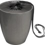 Reer Pflanzenschutz-Netz, schwarz, Ø 30 cm, mit Kordelzug zum sicheren Abdecken von Pflanztöpfen.