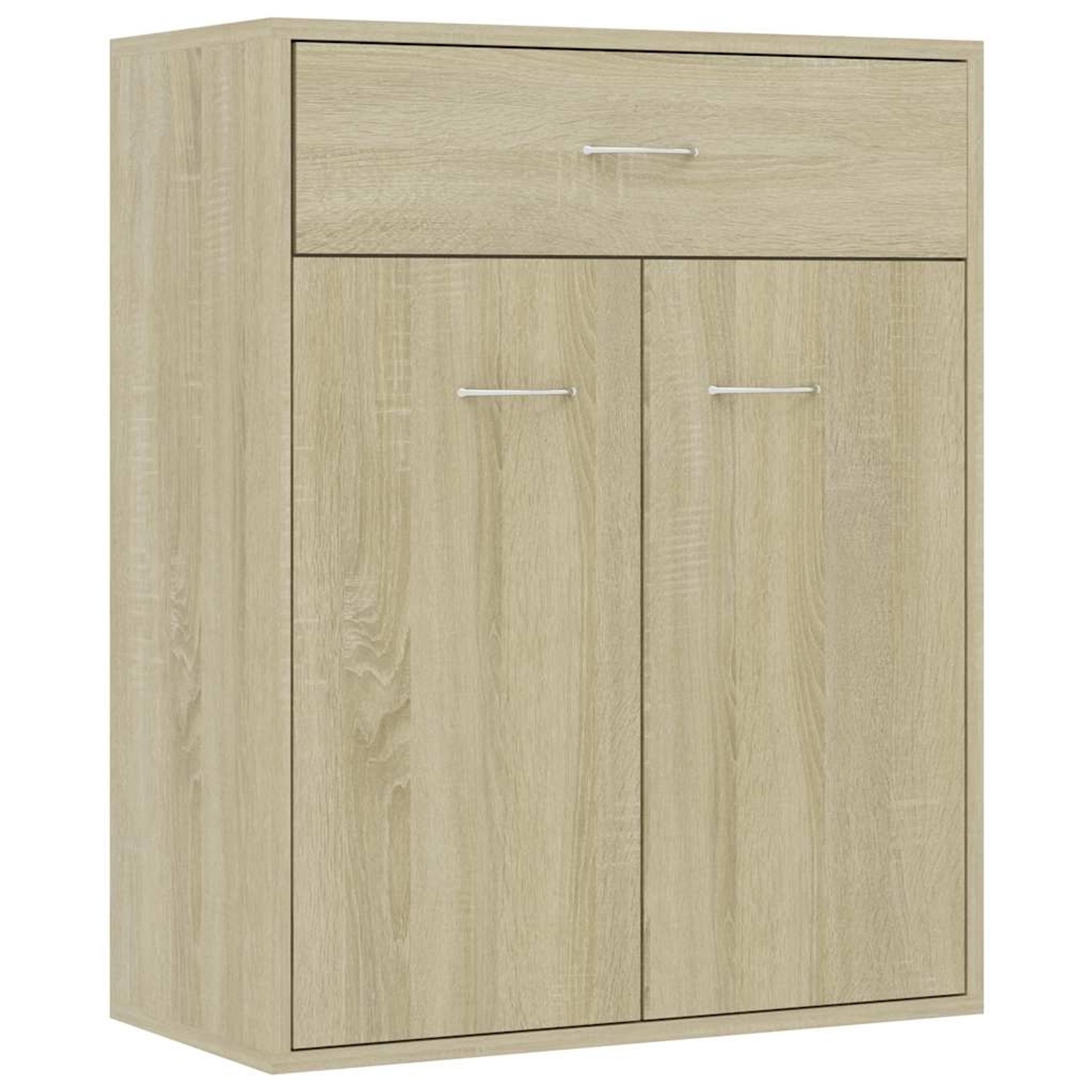 vidaXL Sideboard Sonoma-Eiche 60x30x75 cm Holzwerkstoff 800714