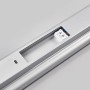 Arcchio LED Deckenleuchte Vinca in Alu, Detailansicht der Anschlussstelle.