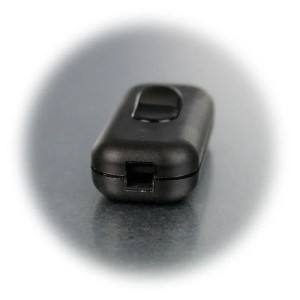 EGB Schnurschalter Zwischenschalter Schwarz 2A 230V