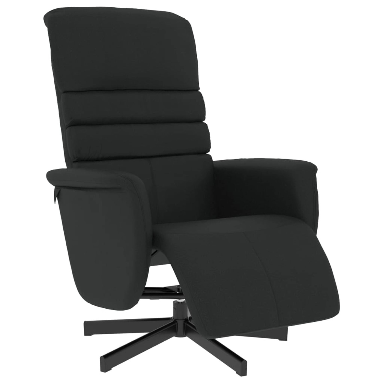 vidaXL Relaxsessel mit Fußteil Schwarz Kunstleder 356703 günstig online kaufen