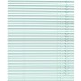 Weiße Gardinia Aluminium Jalousie, 70x175 cm, für Fenster, Sonnenschutz und Lichtregulierung.