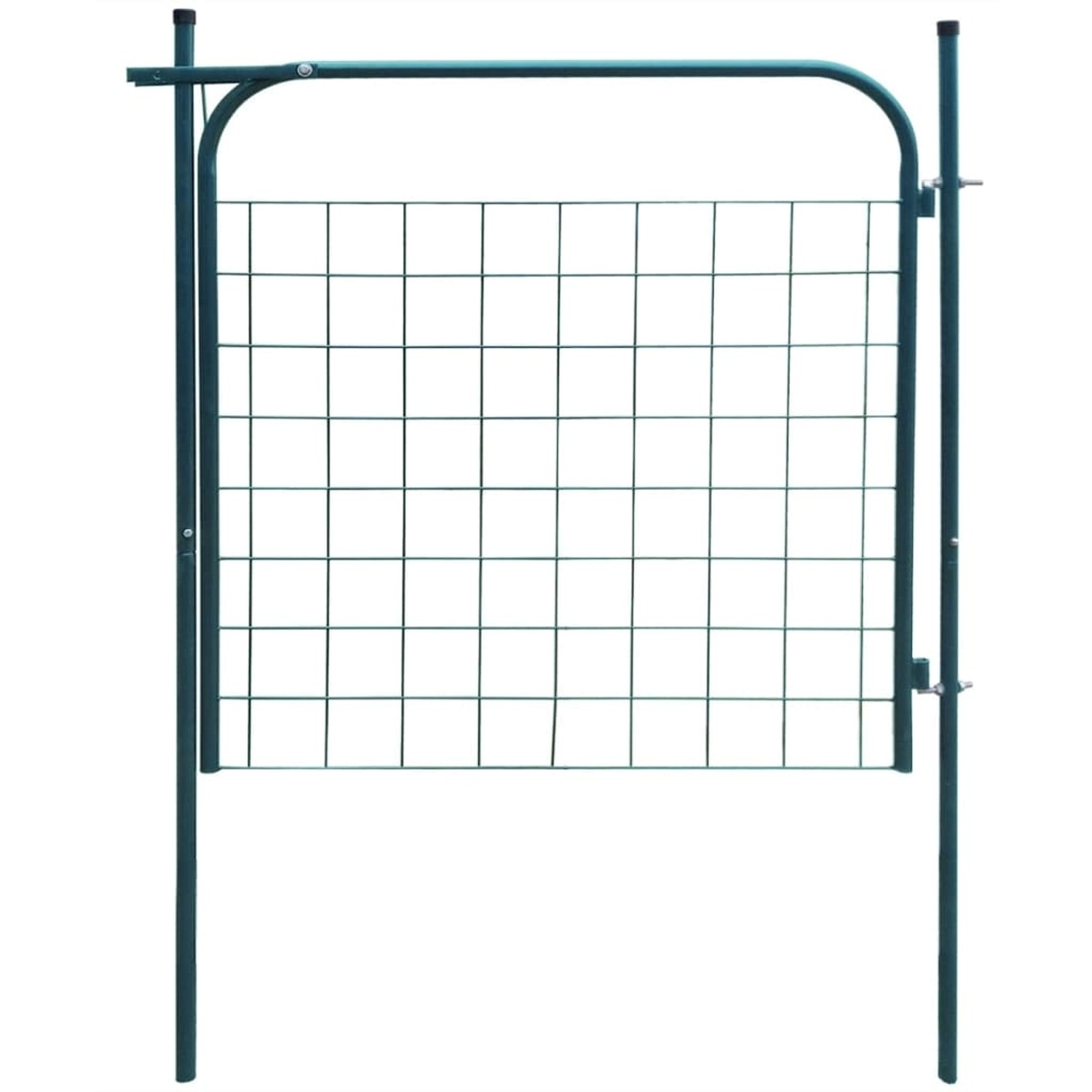 vidaXL Gartenzauntor 100 x 100 cm Grün 142292 günstig online kaufen