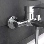 Schütte Atlanta Wannenarmatur in Chrom: Einhebelmischer für die Badewanne mit Brauseanschluss.