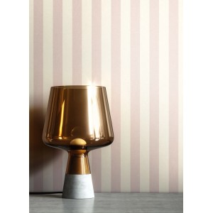 Newroom Vliestapete Nodin Rose Streifen Modern FSC®