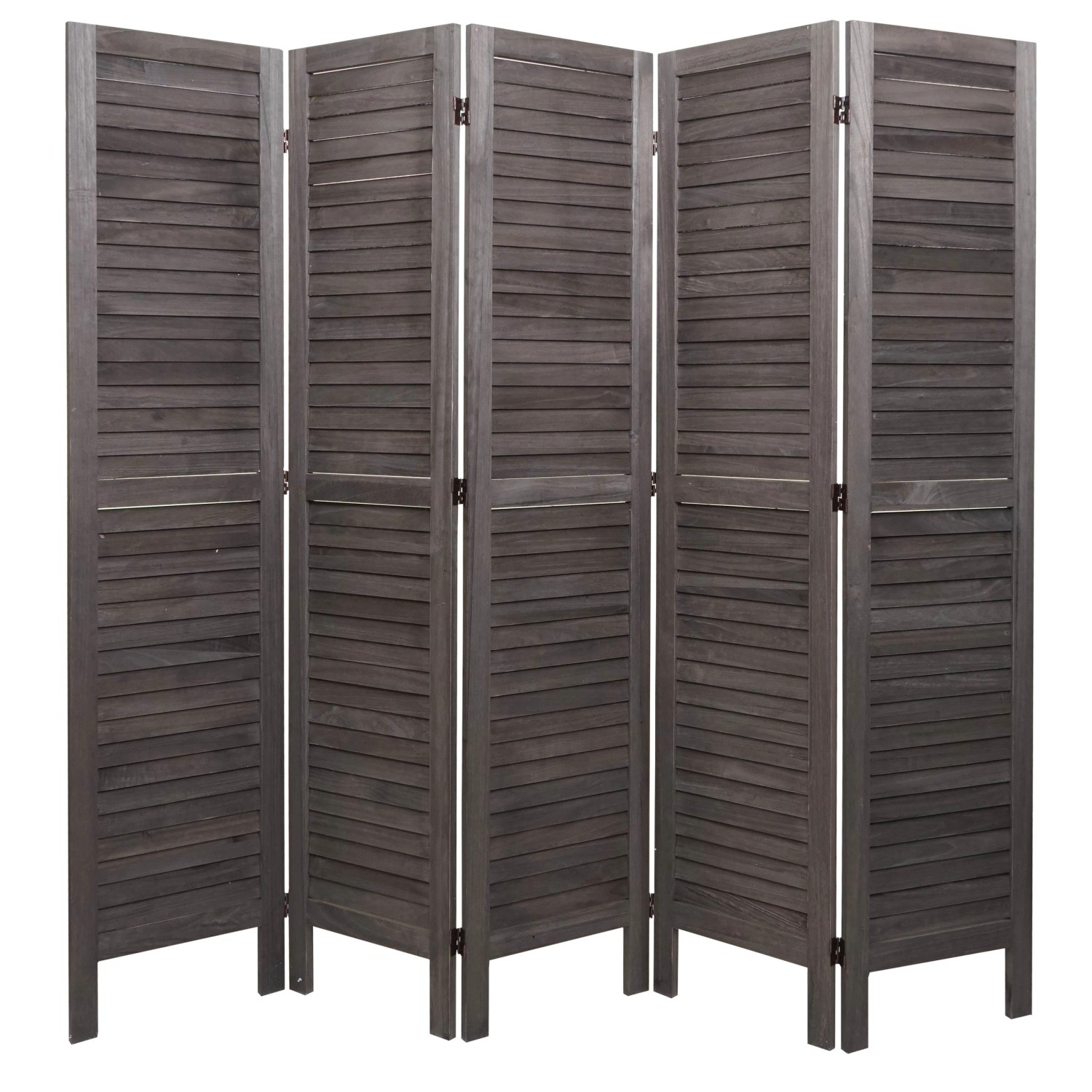 MCW Paravent G30 170x200cm Grau-Braun günstig online kaufen