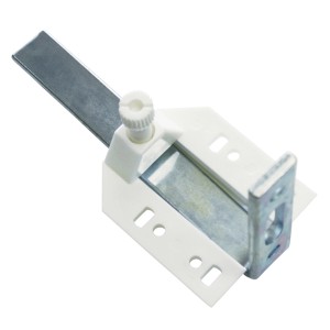 Gardinia Winkelträger, weiß, 10 cm, 2er-Pack zur Wandmontage von Gardinenschienen.