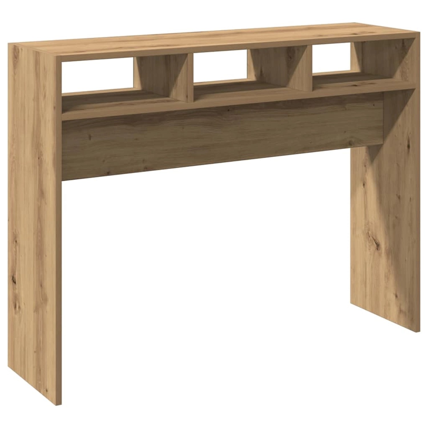 vidaXL Konsolentisch Artisan-Eiche 105x30x80 cm Holzwerkstoff 856623