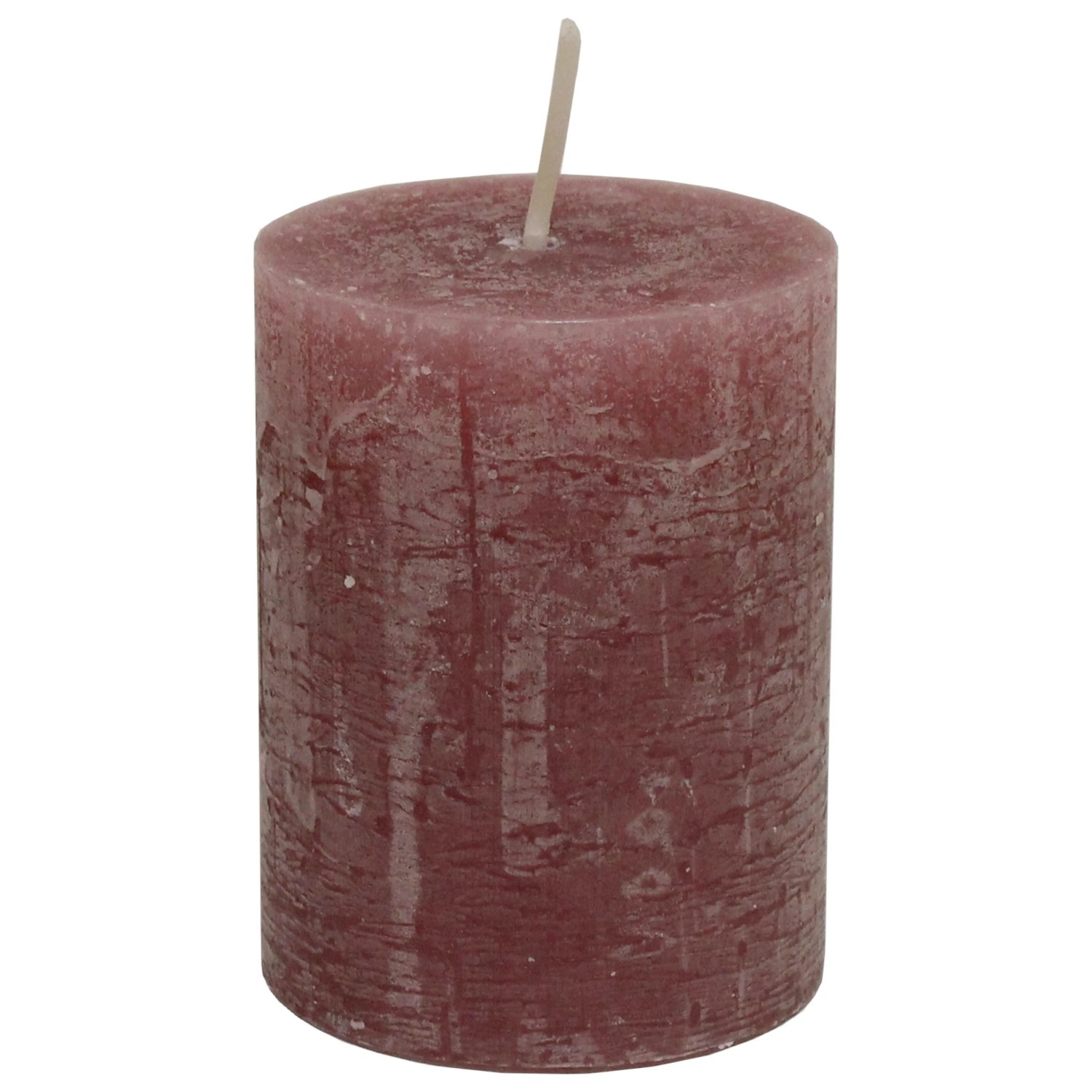 Based Stumpenkerze Lia in Rosa