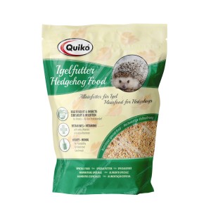 Quiko Igelfutter 500g: Trockenfutter mit Insekten und Vitaminen für eine ausgewogene Ernährung von Igeln.
