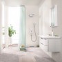 Hansgrohe Isiflex Brauseschlauch 160 cm Chrom im modernen Badezimmer.