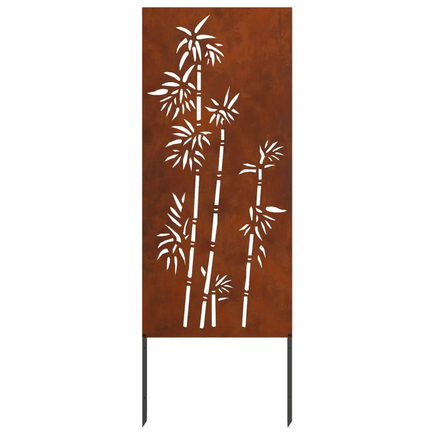 vidaXL Garten Sichtschutz-Leinwand Rostig 50 x 140 cm Wetterfeststahl 876300_5