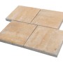 Diephaus Terrassenplatte Corso Sandstein, 40x40 cm, Betonplatten für Terrasse und Garten.