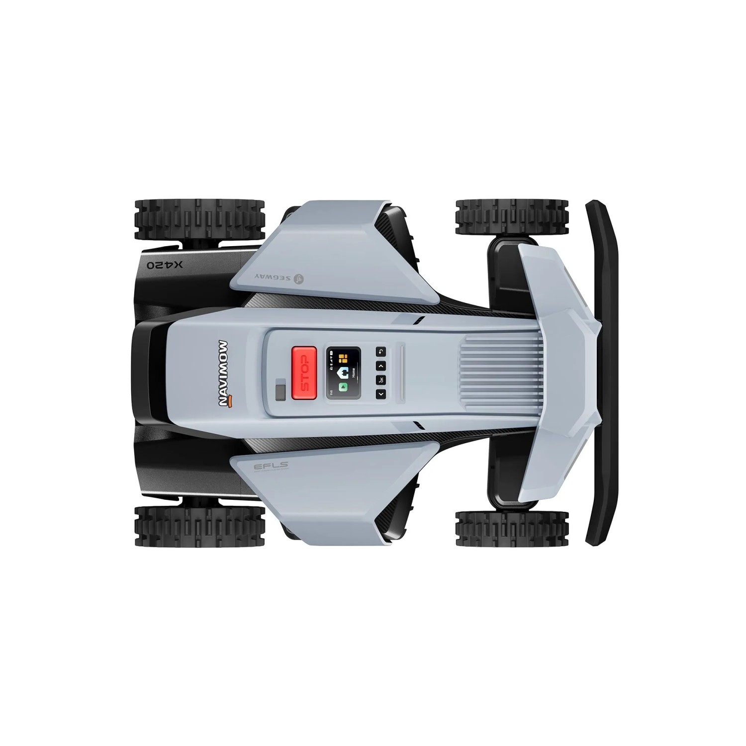 Segway Navimow X420E AWD Mähroboter für 2.000 m² Fläche, Allrad, präzise Navigation.