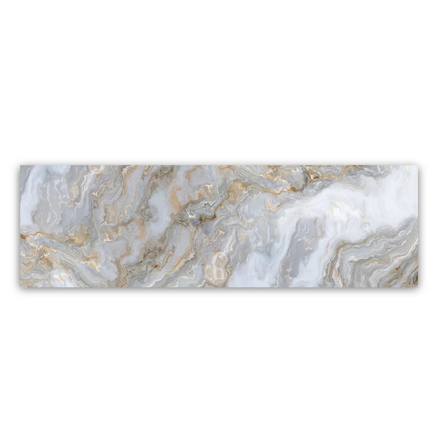 Walllux Küchenrückwand Marmor Gold Alu-Verbund 3 mm 255 x 60 cm