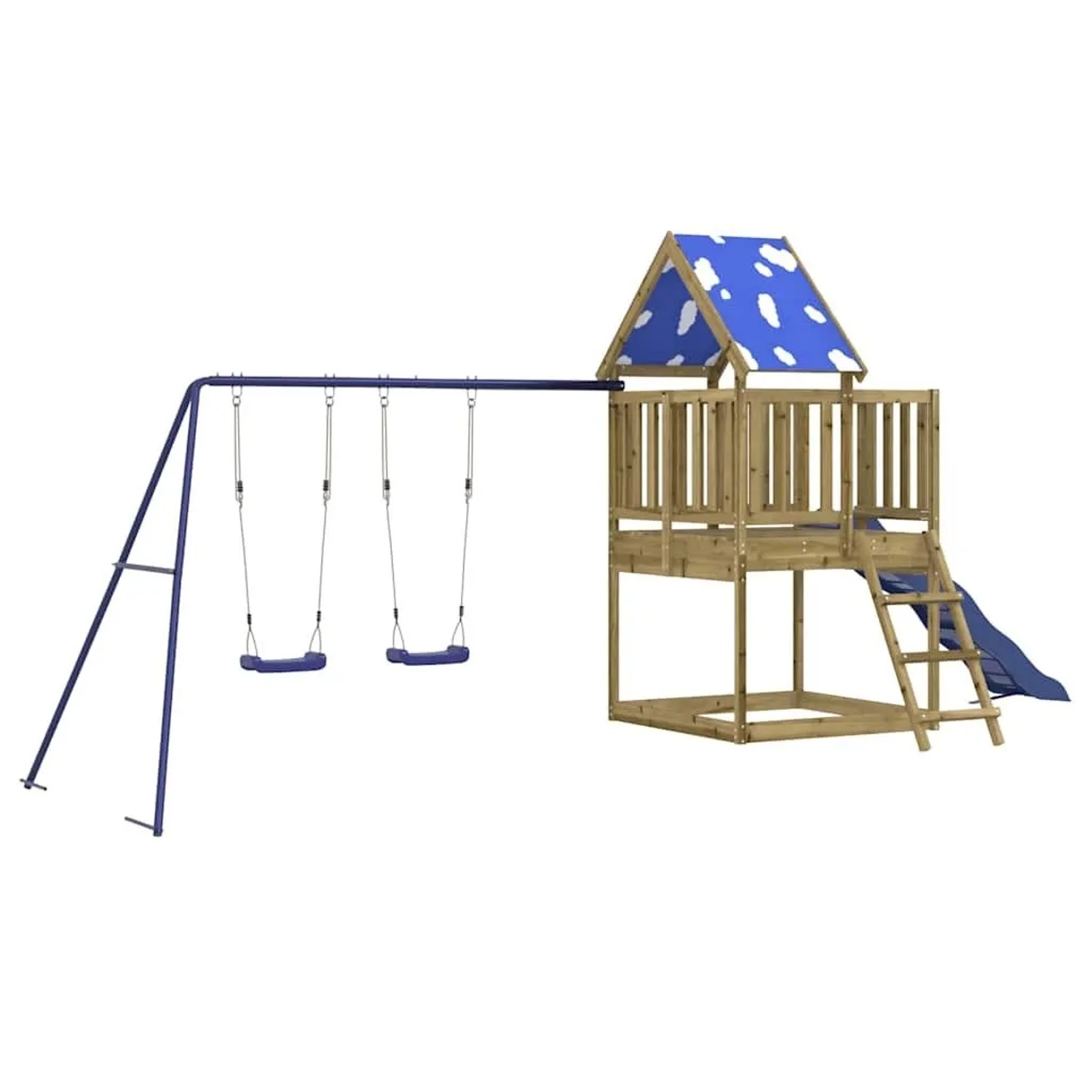 vidaXL Spielturm Imprägniertes Kiefernholz 3279210