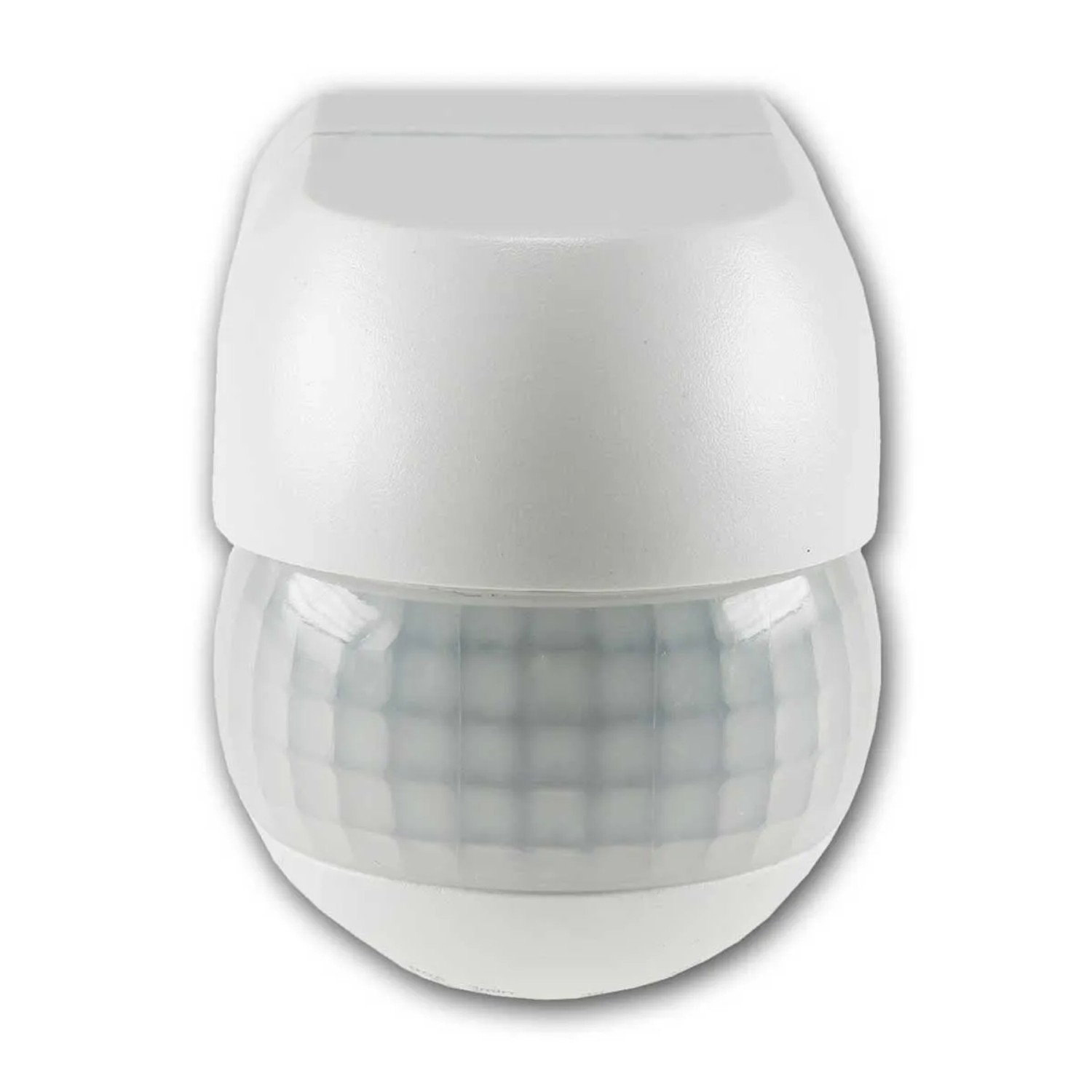 Weißer ChiliTec Bewegungsmelder 180 Grad, max. 12m Reichweite, für Lampen & Leuchten.