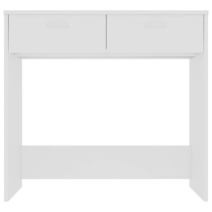 vidaXL Schreibtisch Weiß 80x40x75 cm Holzwerkstoff 801355
