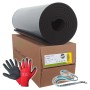 Armacell ArmaFlex HOME Kautschuk Platte, 19mm, mit Zubehör wie Handschuhe und Schlüsselband.