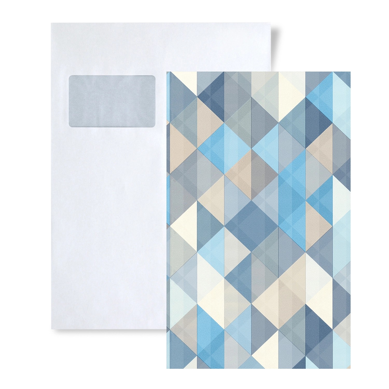 PROFHOME 1 MUSTERSTÜCK S-367863-GU DIN A4 MUSTER der Geometrischen Tapete günstig online kaufen