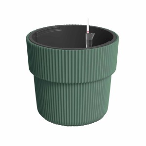VidaAtHome.de Design-Pflanzgefäß VYLU ø 30cm mit Bewässerungseinsatz Grün
