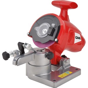 CMI Sägekettenschärfgerät C-KSS-250 zum Schärfen von Kettensägen, rot/silber.