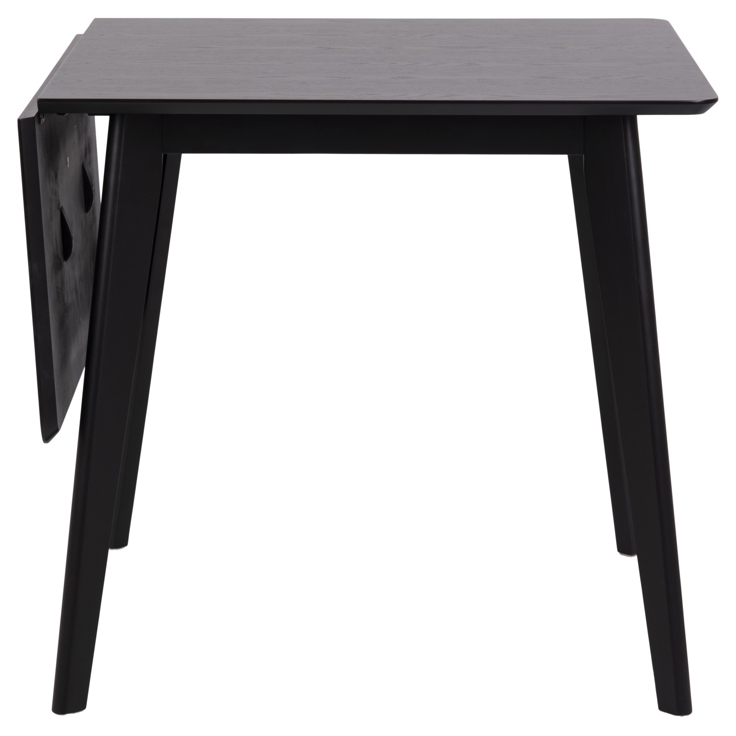 ebuy24 Roxby Esstisch inkl 1 Zusätzlicher Teller 40cm Schwarz günstig online kaufen