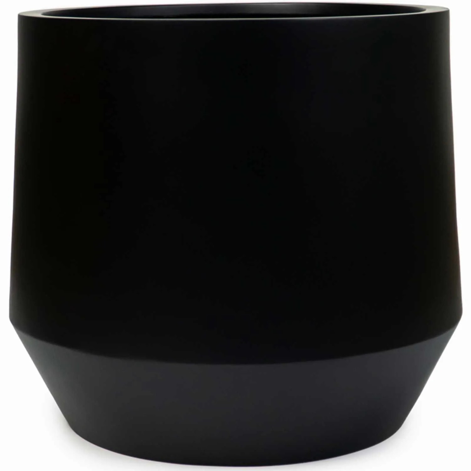 Vivanno Blumentopf Nexora 54 cm x 54 cm x 48 cm Schwarz