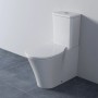 Weißer Ideal Standard Connect Air Spülkasten aus Kristallporzellan für Aufputzmontage.