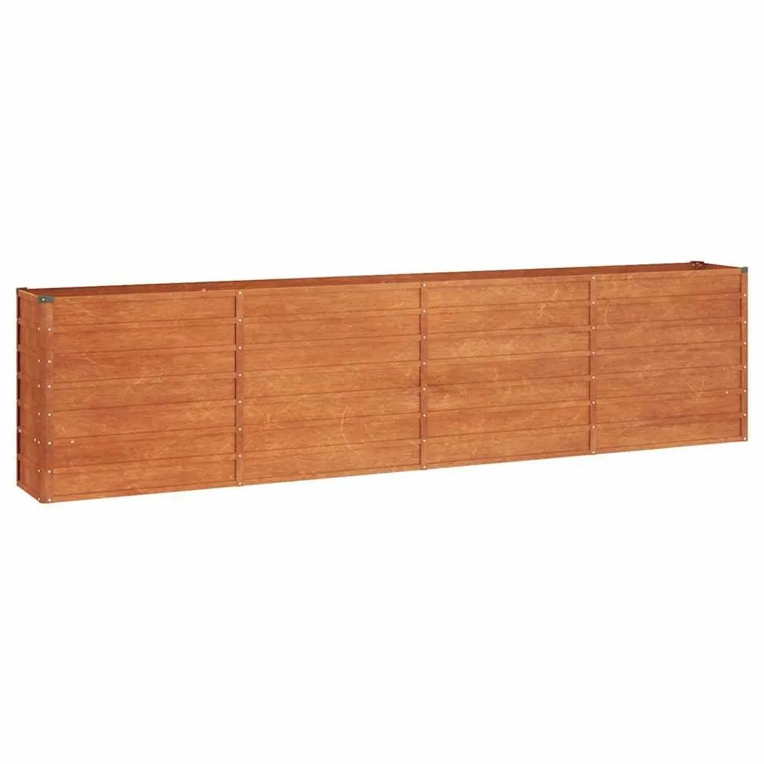 Furnicato Hochbeet Rostig 320x40x77 Cm Cortenstahl